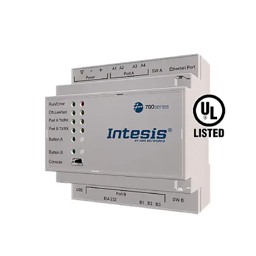 Intesis - Passerelle KNX vers Modbus TCP/RTU