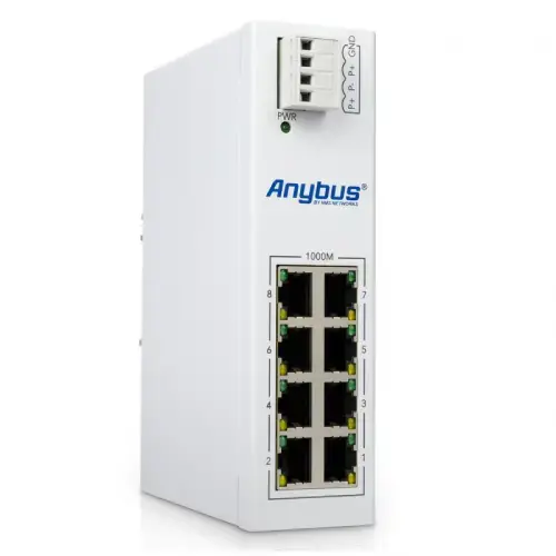 Anybus - Switch Gigabit 8 ports