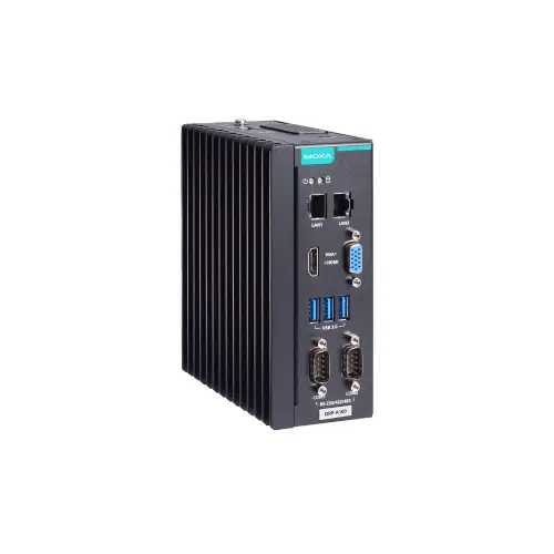 Moxa DRP-A100 - PC fanless sur Rail DIN