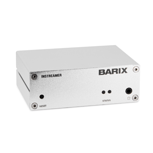 Barix Instreamer ICE - Encodeur audio IP (AAC+ / MP3)